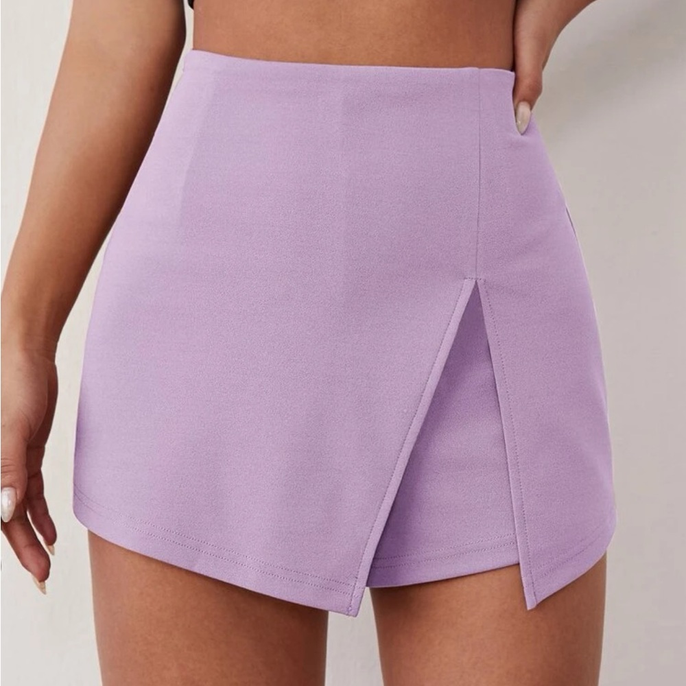 Split Front Skort